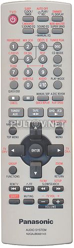 N2QAJB000143 пульт для музыкального центра SC-VK725D