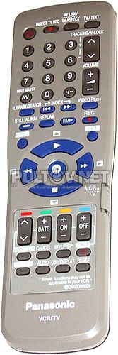 N2QAKB000026, N2QAKB000027 , N2QAKB000040 пульт для видеомагнитофонов Panasonic NV-HS880EE и других