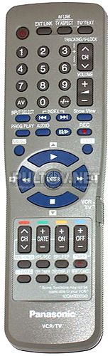 N2QAKB000043 пульт для видеомагнитофона Panasonic NV-SV120EP