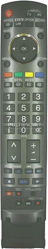 N2QAYB000291 оригинальный пульт для телевизора Panasonic TH-42PT84