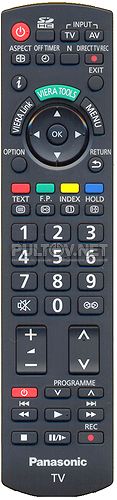 N2QAYB000350 (также заменяет и N2QAYB000328) пульт для телевизора Panasonic 