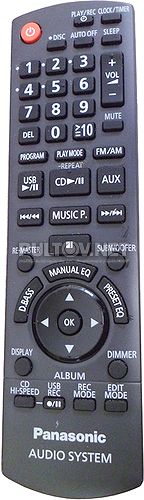 N2QAYB000425 пульт для музыкального центра Panasonic SA-AK785LM-K