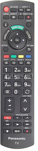 N2QAYB000489 , N2QAYB000487, N2QAYB000490, N2QAYB000504  пульт для телевизора PANASONIC TX-P42GT20 и других