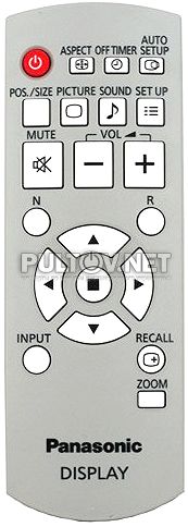 N2QAYB000535 пульт для плазменной панели Panasonic TH-47LF20W