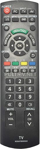N2QAYB000543 неоригинальный пульт для телевизора PANASONIC