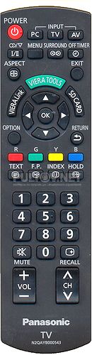 N2QAYB000543 оригинальный пульт для телевизора PANASONIC