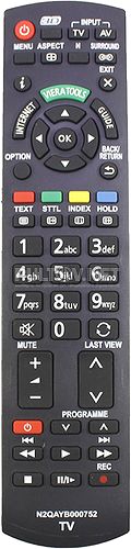 N2QAYB000752, N2QAYB000785 неоригинальный пульт для телевизора Panasonic TX-LR32ET5W