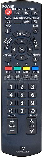 N2QAYB000803 неоригинальный пульт для телевизора PANASONIC TX-LR39EM5A и других