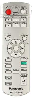 N2QAYB000812 пульт для проектора Panasonic PT-RW430EK и др.