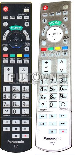 N2QAYB000842, N2QAYB000863 оригинальный пульт для телевизора Panasonic TX-LR42FT60