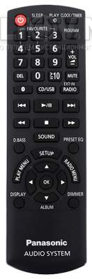 N2QAYB001139 пульт для музыкального центра Panasonic SC-HC1020 и др. 