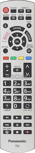 N2QAYB001178 пульт для телевизора Panasonic TX-65FZR800 и др.