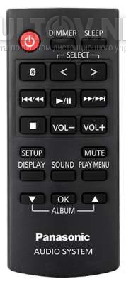 N2QAYB001215 пульт для аудиосистемы Panasonic 