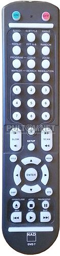 DVD 7 пульт для DVD-плеера NAD T585