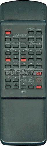 RC-713 пульт для AV-ресивера NAD AV713