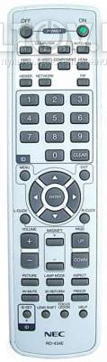 RD-434E (7N900811) пульт для проектора NEC 