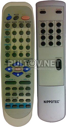 Nippotec NT 8500MR пульт ДУ