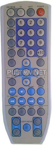 RC-6148 пульт для телевизора с DVD