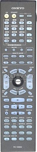 RC-588M пульт для AV-ресивера ONKYO TX-SR702E и других