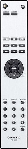RC-822C пульт для CD-проигрывателя ONKYO C-7030