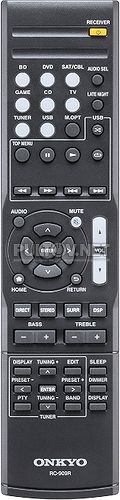 RC-909R пульт для AV-ресивера Onkyo TX-SR252