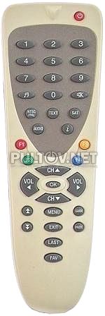 OPENTEL HOF-X-SM35N пульт для спутникового ресивера OPENTEL ODS-3500FL и других