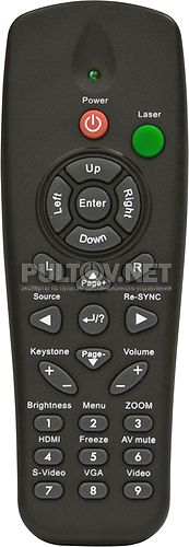 TW536 пульт для проектора Optoma