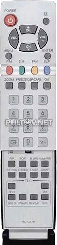 HTL 2711w, HTL2711W  , ORION RC-U37R пульт для телевизора ORION TV2730SI