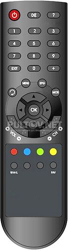 OTAU TV S2400ND пульт для спутникового ресивера 