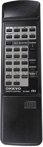 RC-289C пульт для CD-проигрывателя Onkyo C-722