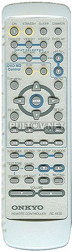 RC-453S пульт для AV-ресивера ONKYO TX-L5