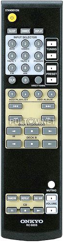 RC-665S пульт для стерео ресивера ONKYO TX-8522