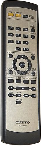 RC-699DV, RC-698DV пульт для DVD-плеера Onkyo DV-SP405 