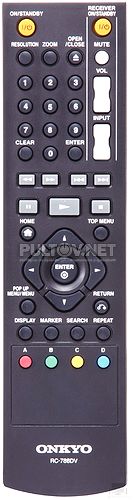 RC-788DV пульт для Blu-ray плеера Onkyo BD-SP308