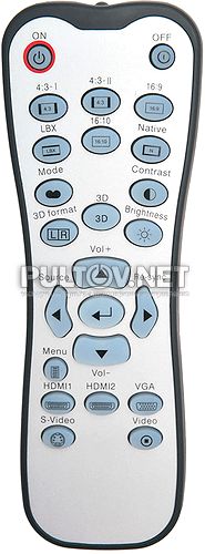 GT750 пульт для проектора Optoma