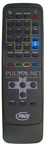 PACE415,  CDTV-410, PACE CDTV 415  пульт для спутникового ресивера PAGE и XSAT 