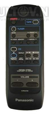 EUR642160 пульт для музыкального центра PANASONIC RX-DT670 и других
