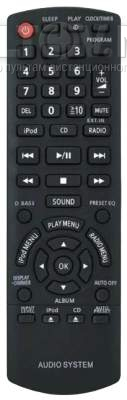 N2QAYB000641 пульт для музыкального центра Panasonic SC-HC35
