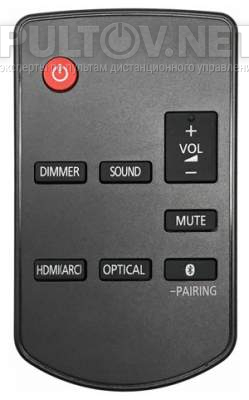 N2QAYC000123 пульт для саундбара Panasonic SC-HTB200 и др.