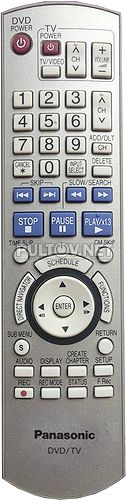 EUR7659Y10 пульт для DVD-рекордера Panasonic DMR-ES15