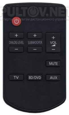 N2QAYC000064 пульт для акустической системы Panasonic SC-HTB20