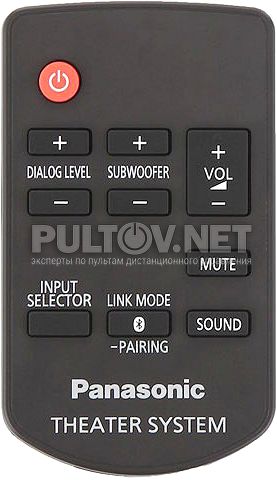 N2QAYC000083 пульт для саундбара Panasonic SC-HTB65
