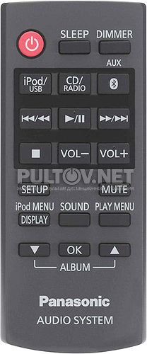 N2QAYC000089 пульт для музыкального центра Panasonic SC-NE5