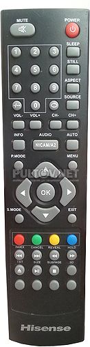 PDP-N43W15P3D пульт для плазменного телевизора Hisense