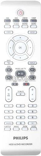 RC4701/01 пульт для для DVD-рекордера PHILIPS DVDR-3450H
