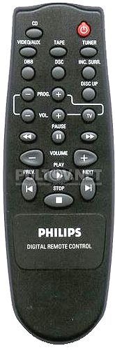 RC0785/01 пульт для музыкального центра PHILIPS FW355C
