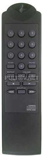 RD6843/00 (3139 148 50371) пульт для CD-проигрывателя PHILIPS