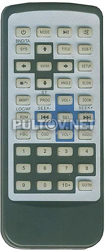 AVH-P7760 пульт для китайской автомагнитолы PIONEER (вариант 1)