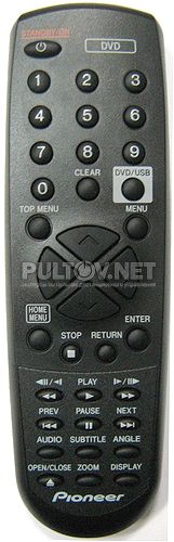 076E0SH031, 076K0US011 пульт для DVD-плеера с USB PIONEER DV-2022 и других