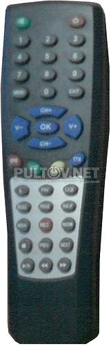 DT-1107 пульт для цифровой эфирной приставки Polar